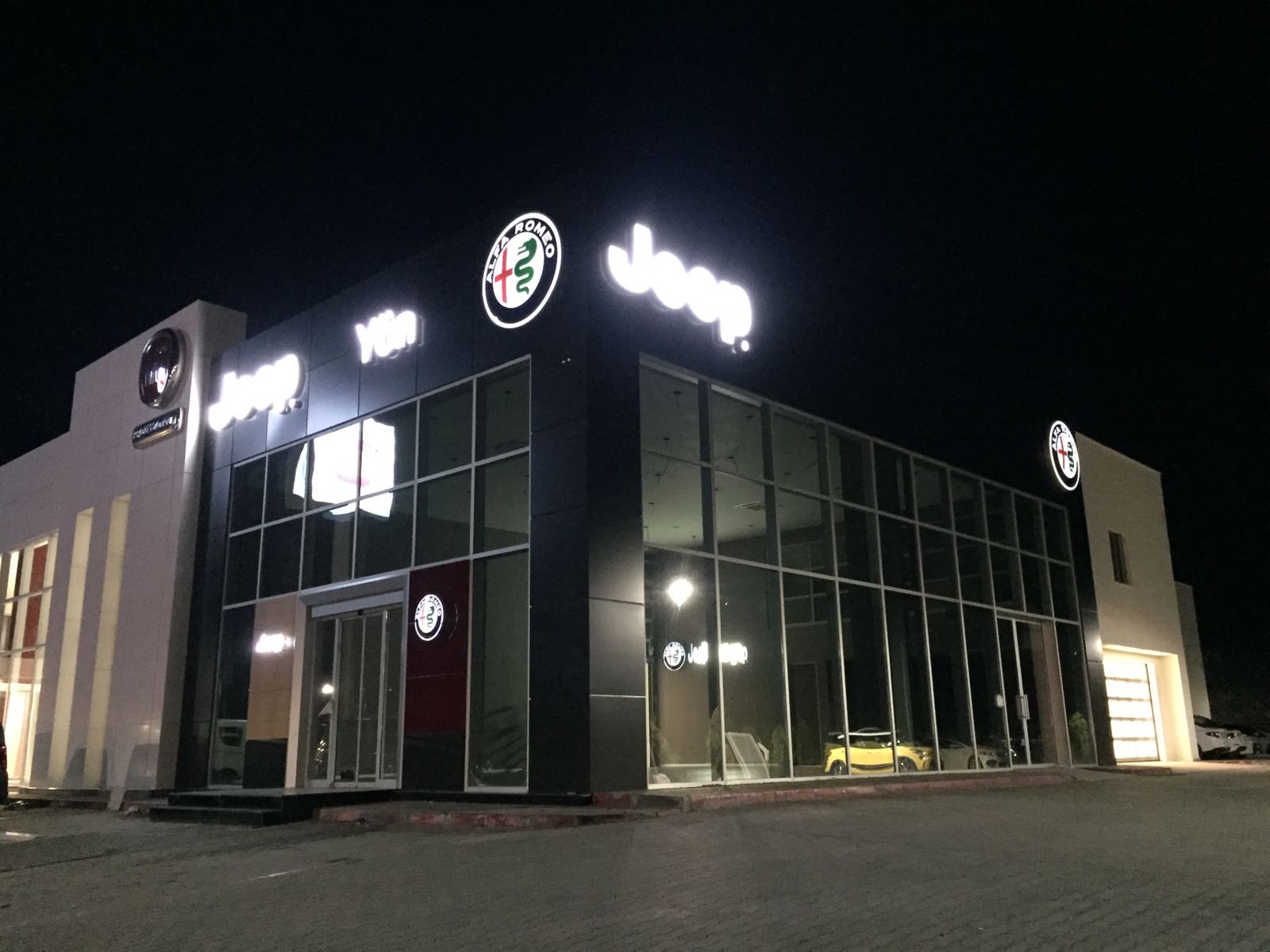 BODRUM ALFA ROMEO - JEEP ANA BAYİ İNŞAATI