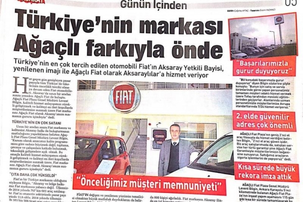 AĞAÇLI FİAT ANA BAYİ İNŞAATI