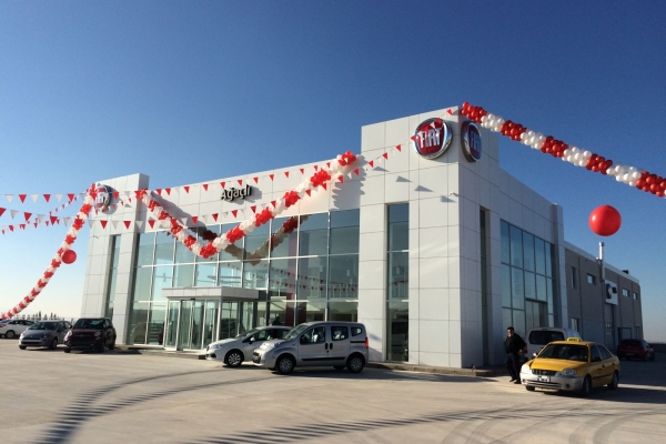 AĞAÇLI FİAT ANA BAYİ İNŞAATI