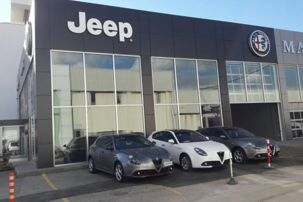 ANTALYA MASERATİ SHOWROOM - SERVİS İNŞAATI ve JEEP SHOWROOM YENİLEME İŞİ